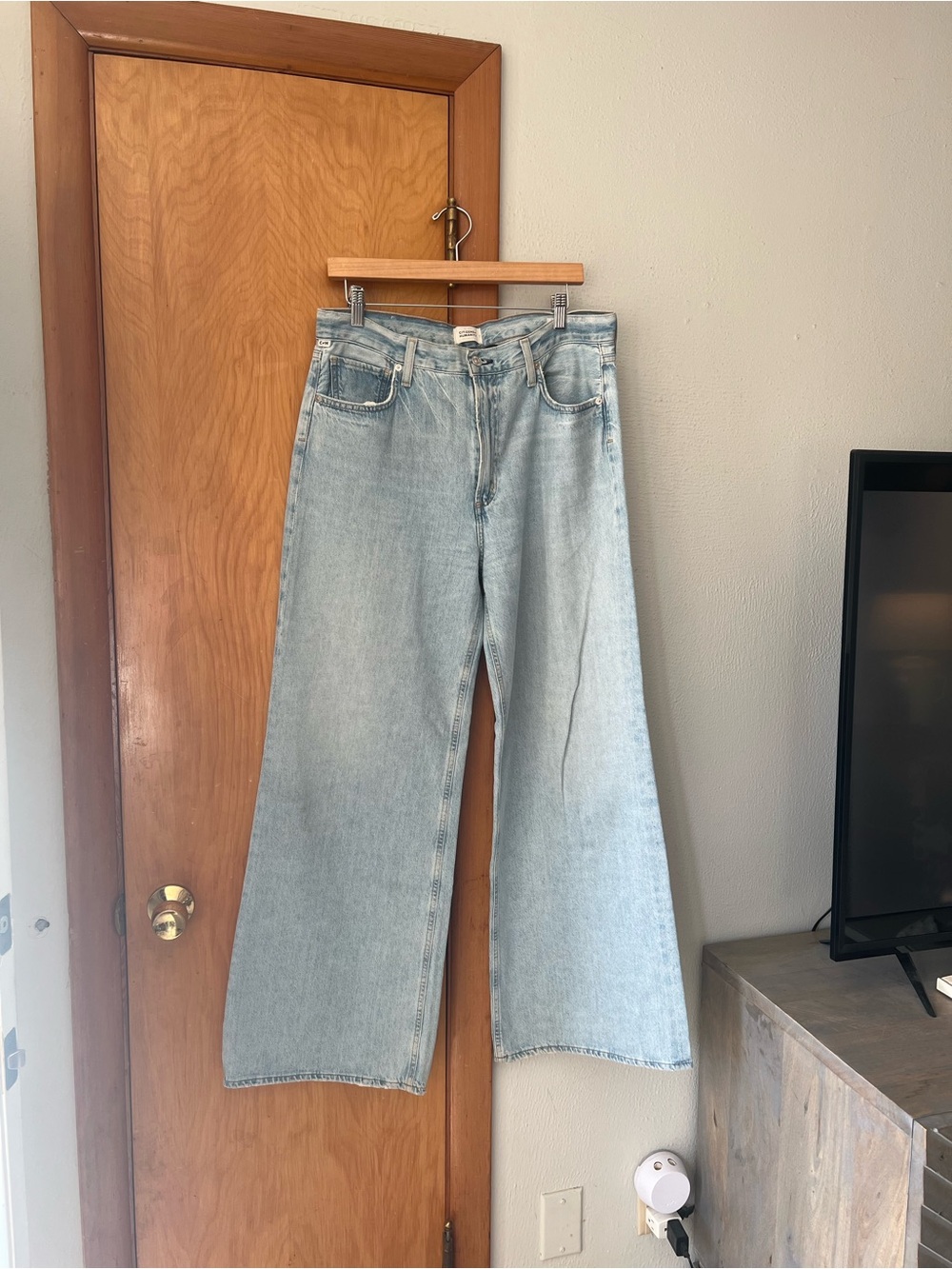 Citizens of Humanity Paloma Baggy Jean in Moonbeam